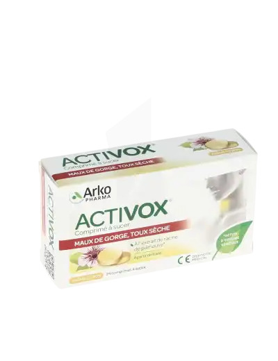 Arkopharma Activox Comprimés à Sucer Citron B/24