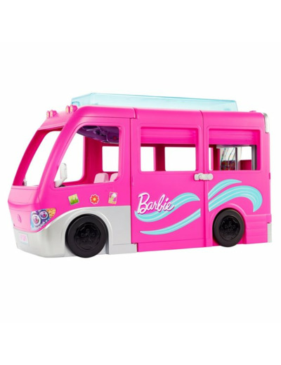 Barbie - Mega Camping Car Transformable