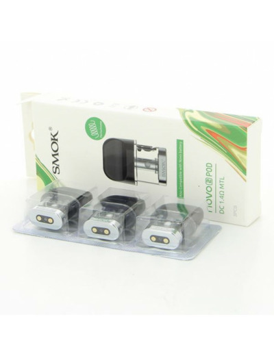 Pack de 3 Pods 2ml DC 1.4ohm Novo 2 Pod Smok