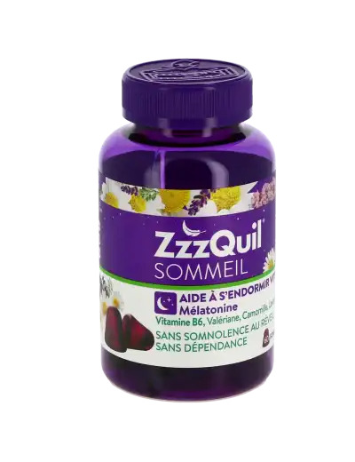 Zzzquil Sommeil Fruit Des Bois Gommes Pot/60