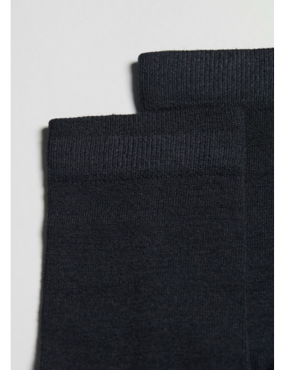 Chaussettes courtes en laine et coton pour homme