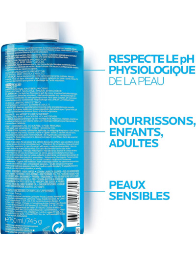 La Roche-Posay Lipikar Gel Lavant - 750 ml