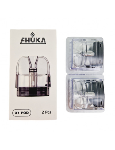 Pack de 2 Pods 10ml + résistance Ehuka