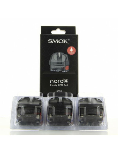 Pack de 3 cartouches 4.5ml Pod Nord 4 Smok