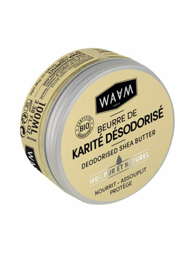 BEURRE DE KARITE PUR DESODORISANT 100ML