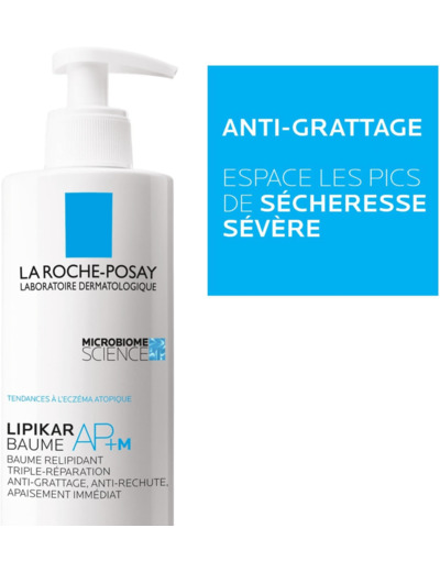 La Roche-Posay - Lipikar Baume AP+M Relipidant - 400 ml