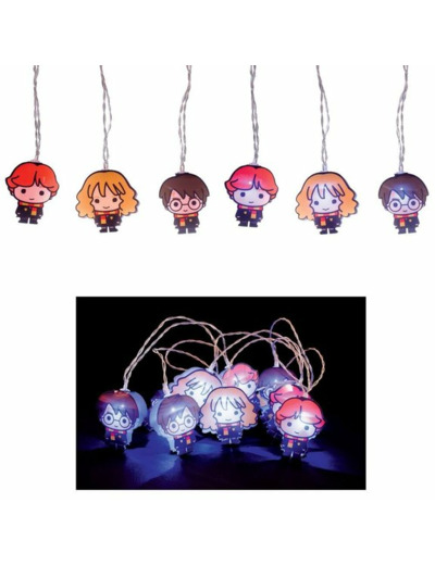 Guirlande Lumineuse Harry Potter Personnages 2d Leds 2.5 Mètres À Piles