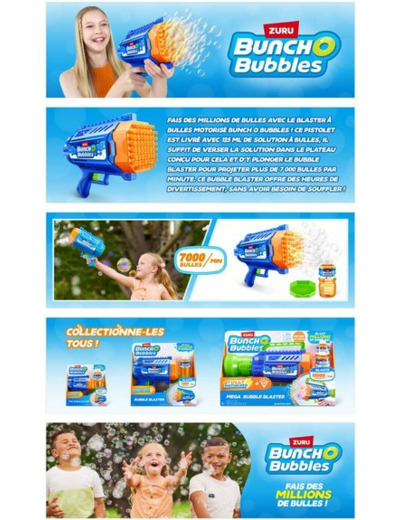 Bunch O Bubbles - Blaster À Bulles