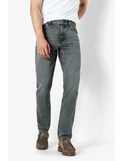 Jean straight rigide 3 longueurs - Bleu