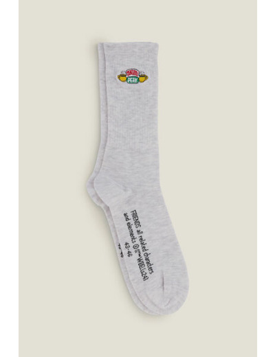 Chaussettes licence Friends - Gris clair