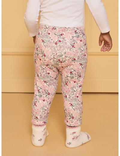 Legging fleuri