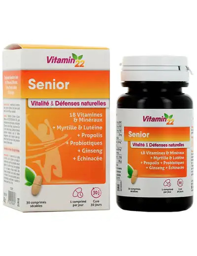 Vitamin'22 Senior Cpr B/30