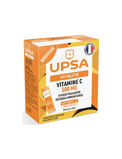 Upsa Vitamine C 500 Poudre 10 Sachets