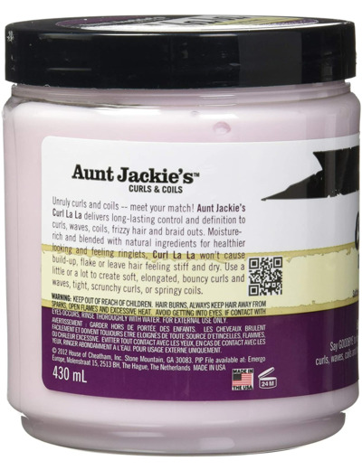 Aunt Jackie's Curl La La Custard 15oz