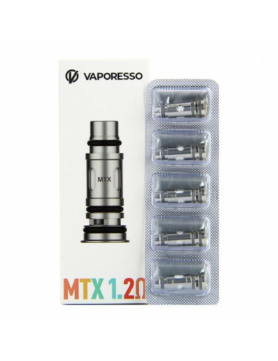 Pack de 5 résistances 1.2ohm MTX Vaporesso