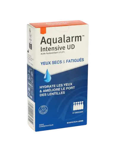 Aqualarm Intensive Ud Solution Ophtalmique 30 Unidoses/0,5ml