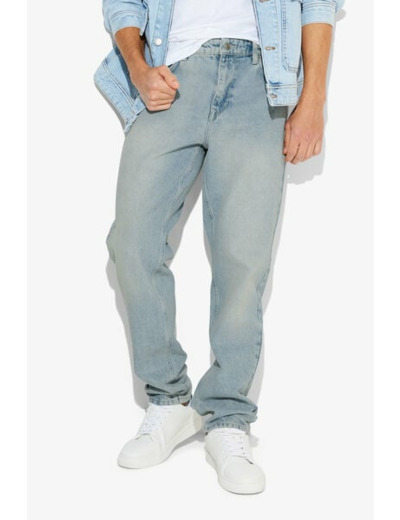 Jean tapered 3 longueurs - Bleu