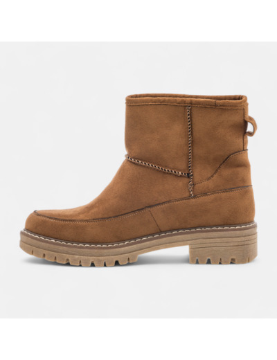 Boots Femme camel