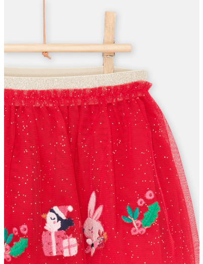 Jupe pour les fêtes de noel pour bébé fille