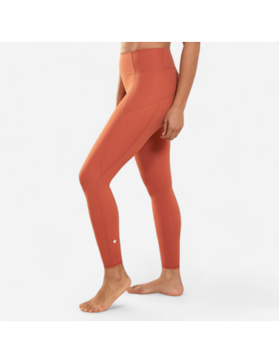 LEGGING YOGA DYNAMIQUE GALBANT MARRON