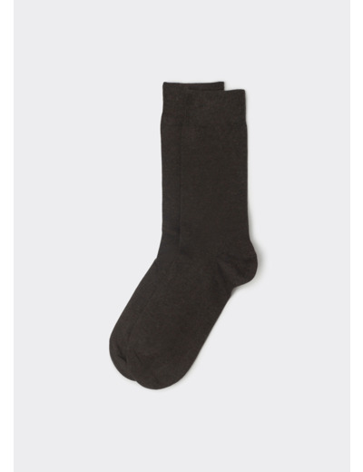 Chaussettes courtes en coton thermique pour homme