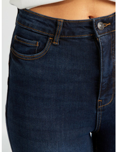 Jean skinny à taille haute - L30 - Brut