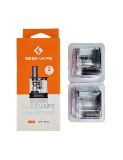 Pack de 2 cartouches + résistance Soul GeekVape