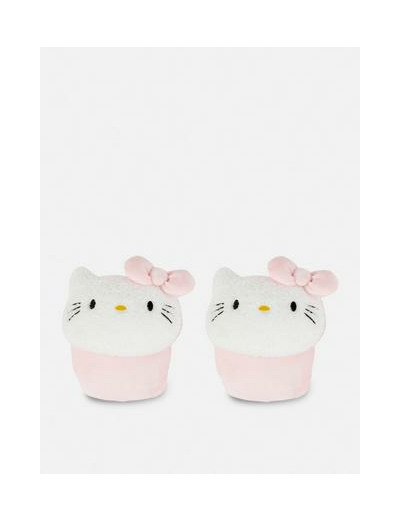 Chaussons duveteux Hello Kitty