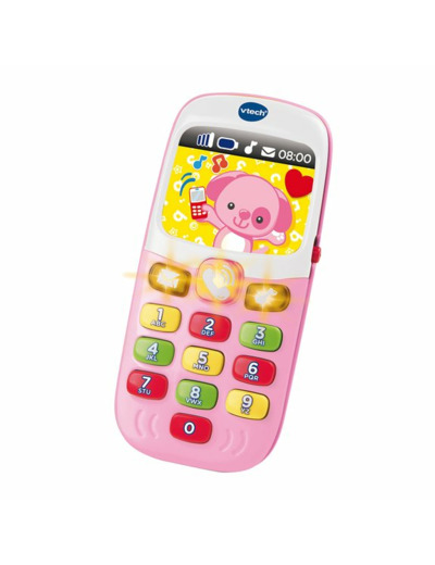 Baby Smartphone Bilingue Rose