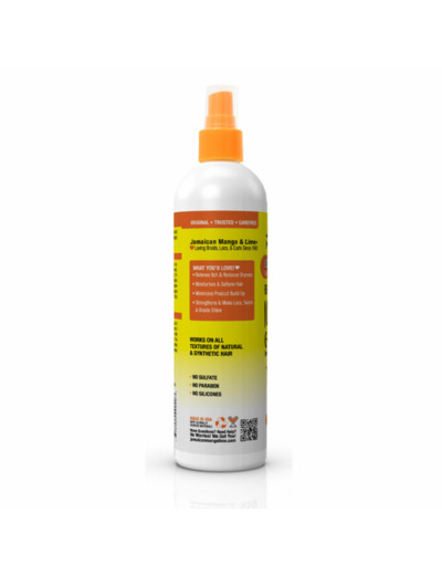 No More Itch Gro Spray 8 oz – Apaisez, Protégez et Sublimez Vos Locs, Twists et Tresses