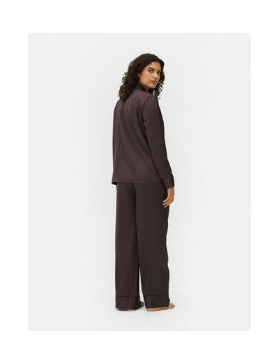 Pyjama long en satin