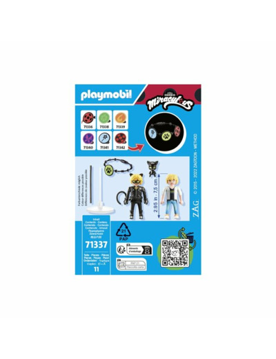 Adrien & Chat Noir - Playmobil Miraculous 71337