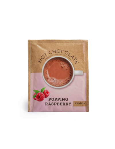 Sachet chocolat en poudre aromatisé «framboise» 28g