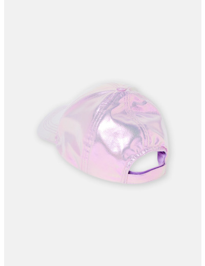 Casquette brillante pour fille