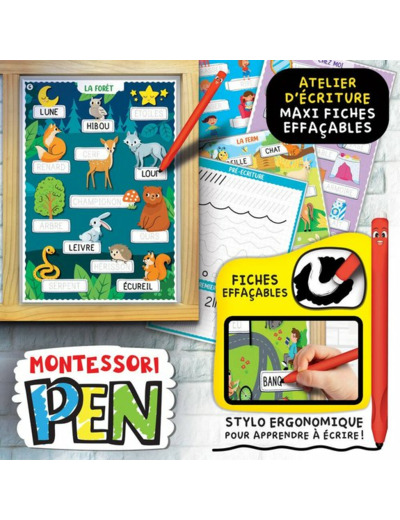 Coffret Montessori Super Ecole