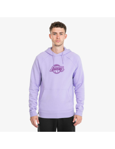 Sweat à capuche los angeles lakers homme/femme - hoodie 900 nba violet