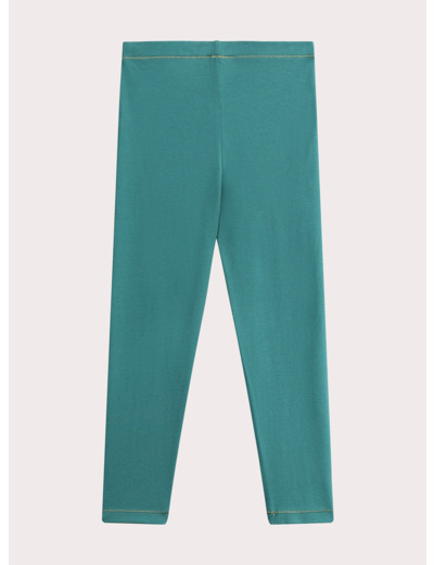 Legging turquoise pour fille