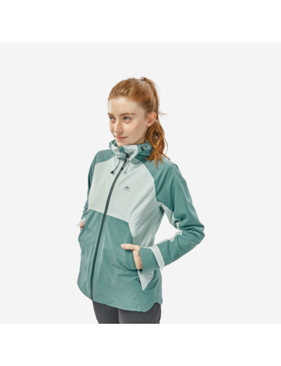 Veste imperméable de randonnée montagne - MH500 - Femme