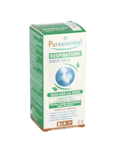 Puressentiel Respiratoire Sirop Toux Respiratoire - 125 Ml