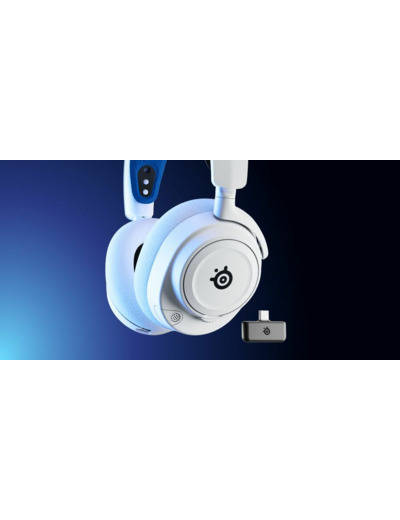 Casque Sans Fil Steelseries Arctis Nova 7p - Blanc Pour Playstation