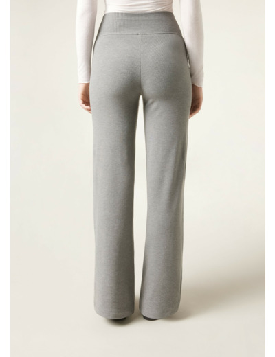 Pantalon Palazzo avec Cachemire