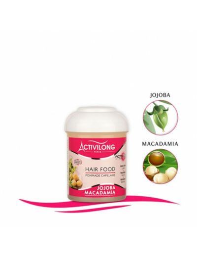 ACTIGLOSS HAIR FOOD JOJOBA MACADAMIA