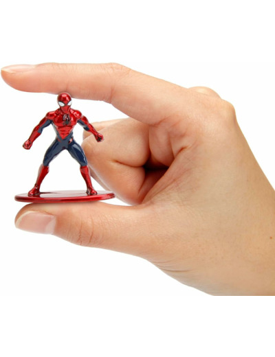 Jada - Marvel - Spiderman Playset + 2 Figurines Métal 4cm Incluses - Univers Spiderman - Dès 5 Ans - 253225012