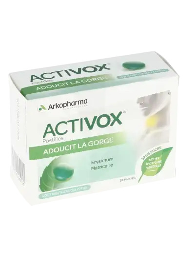 Arkopharma Activox Pastilles Sans Sucre Menthe-eucalyptus B/24