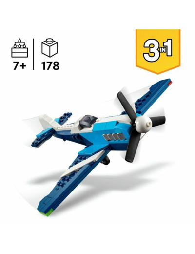 Aéronef : l’avion de course LEGO Creator 31160