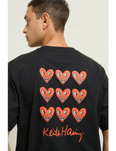 Tee-shirt licence Keith Haring - Noir