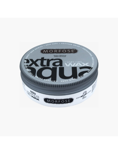 Cire coiffante extra aqua gelwax blanc 150ml Morfose