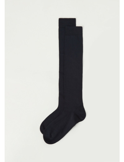 Chaussettes Longues en Coton Thermique pour Homme