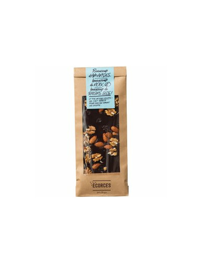 Écorce chocolat noir mendiant gourmand 135g