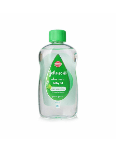 JOHNSONS BABY OIL 300ML. ALOE VERA